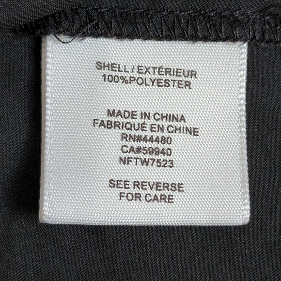 Love Fire black one shoulder ruffle top Size XS - Picture 3 of 5